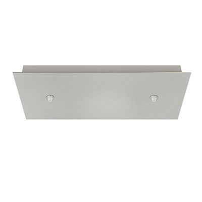 2-Port 12" Rectangular Canopy with Power - Click to Enlarge